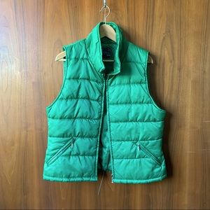 Bright Green Puffer Vest